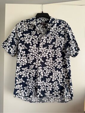 MICHAEL Michael Kors Aloha Hawaiian Button Up Shirt Slim Fit